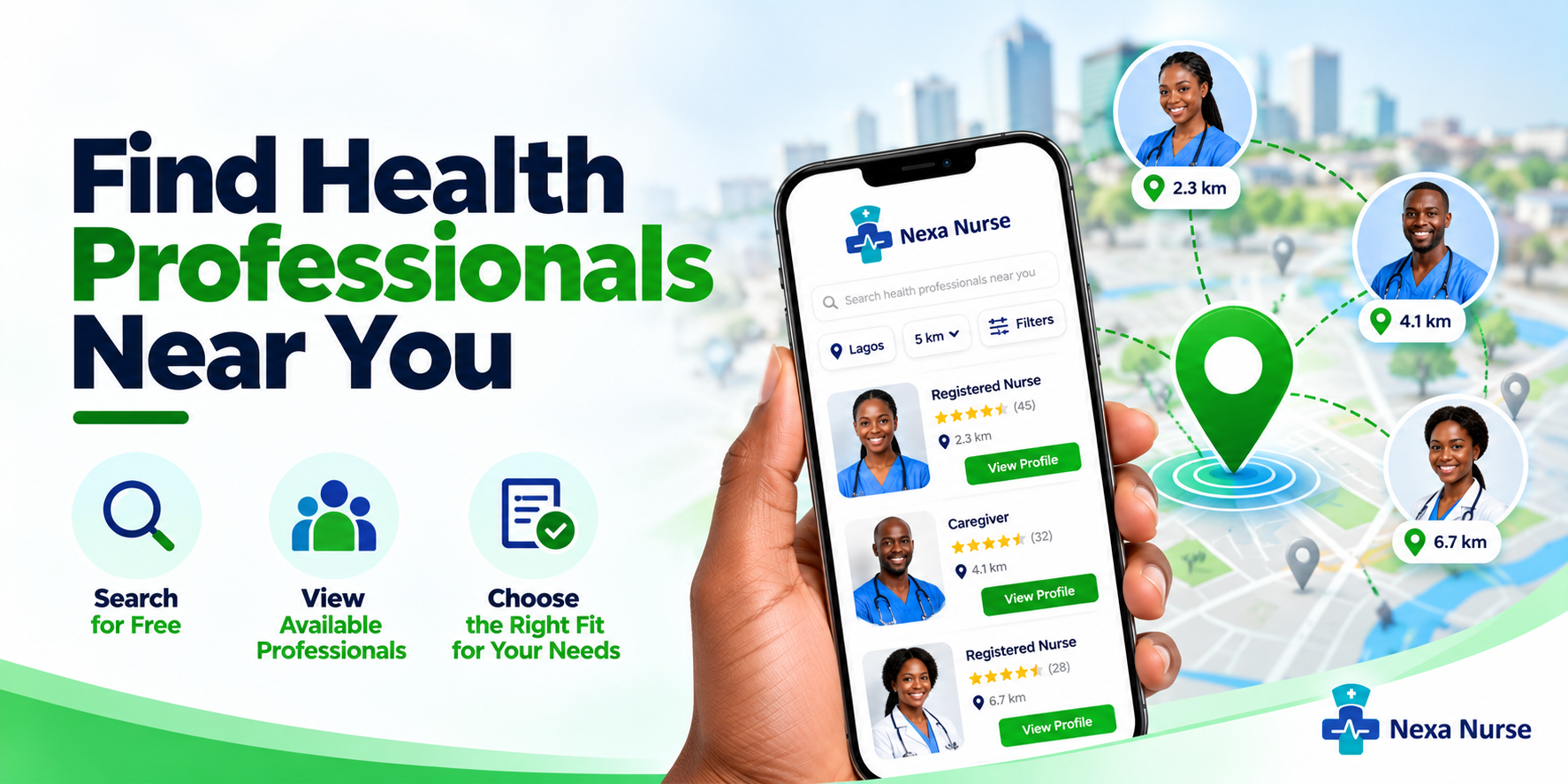 Nexa Nurse - Find Health Professionals Near You Nexa Nurse - Find Health Professionals Near You