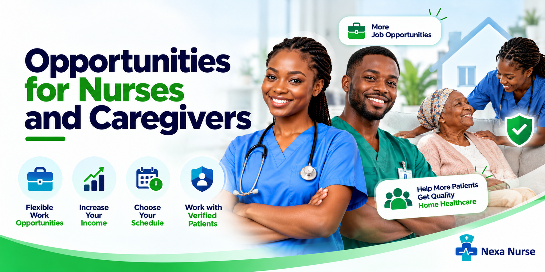 Nexa Nurse - Opportunities for Nurses and Caregivers Nexa Nurse - Opportunities for Nurses and Caregivers